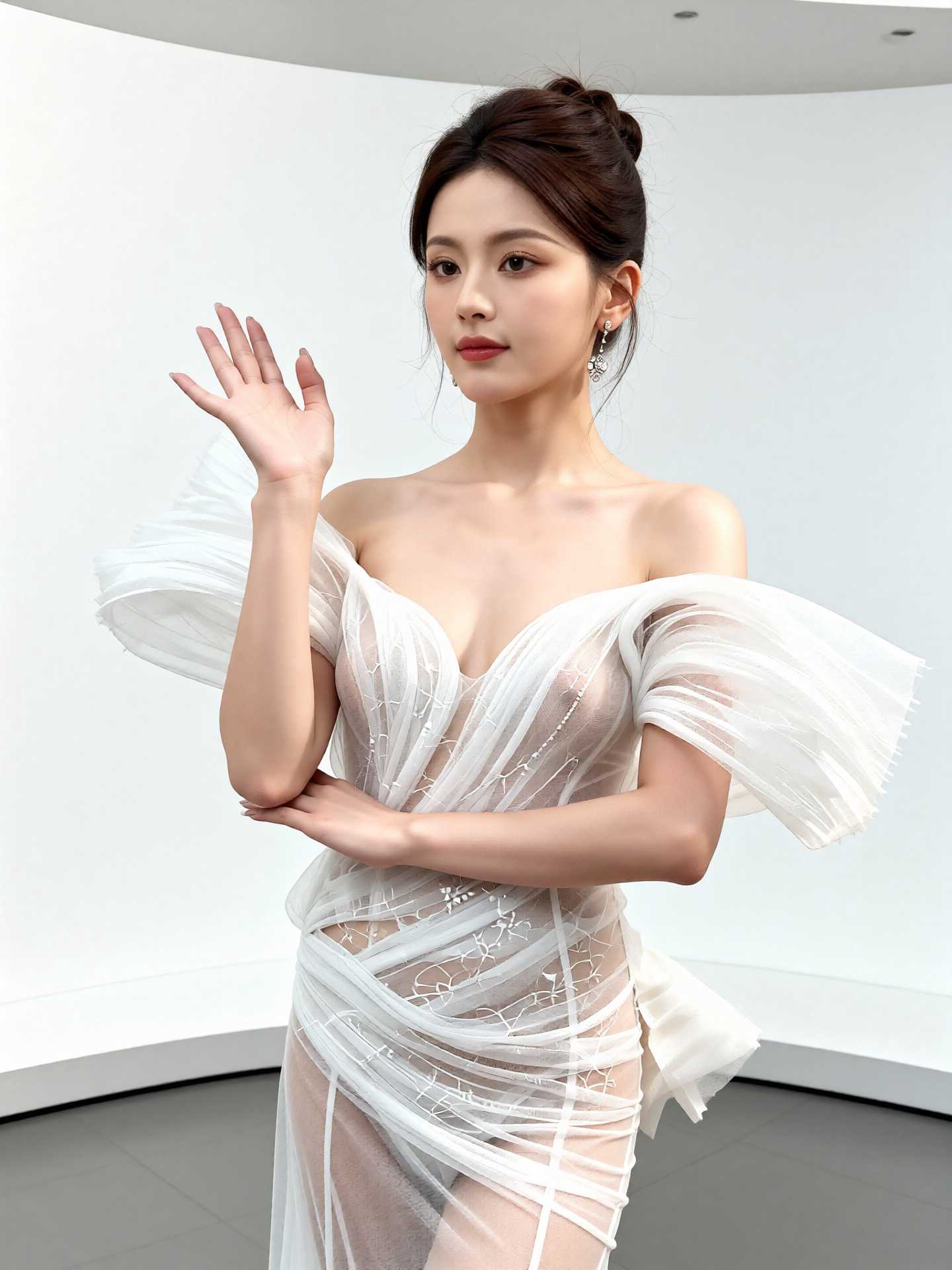 【AI魔改】AI魔改 杨超越 骚浪的超越妹妹红毯上骚穴奇痒难忍 需要抽插才能缓解