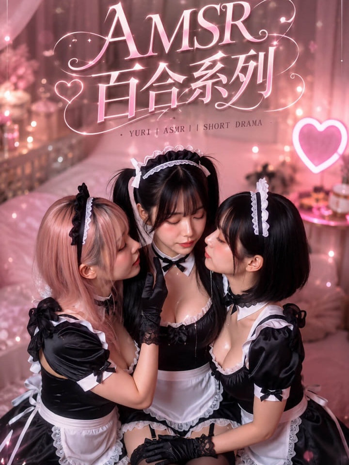 【AI成人短剧】ASMR百合系列