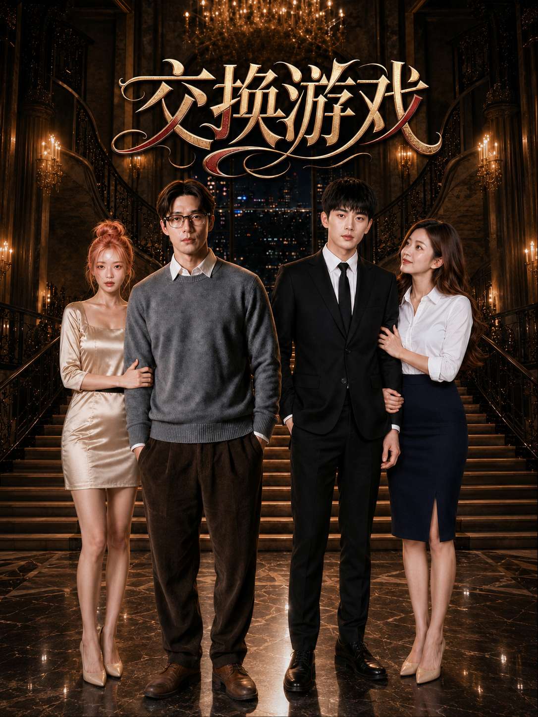 【AI成人短剧】交换游戏
