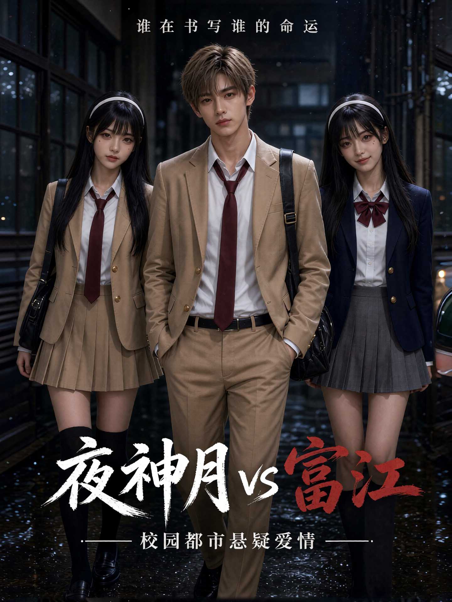 【AI成人短剧】夜神月vs富江