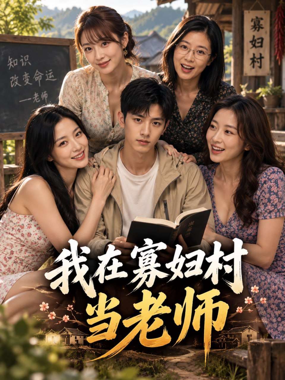 【AI成人短剧】我在寡妇村当老师