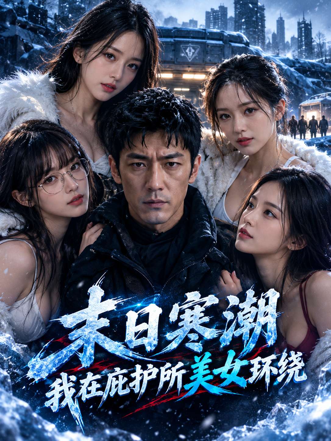 【AI成人短剧】末日寒潮我在庇护所美女环绕