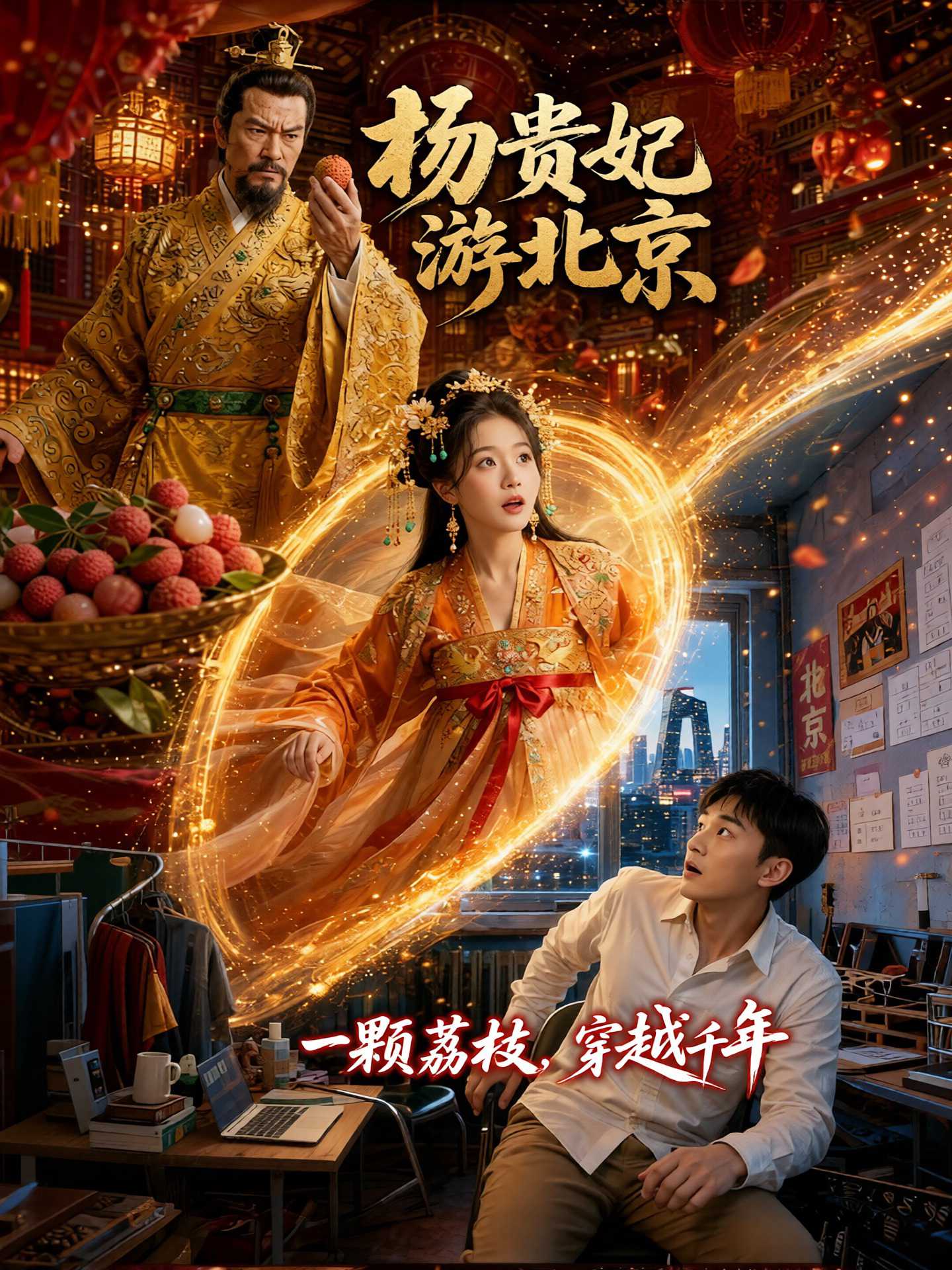 【AI成人短剧】杨贵妃游北京