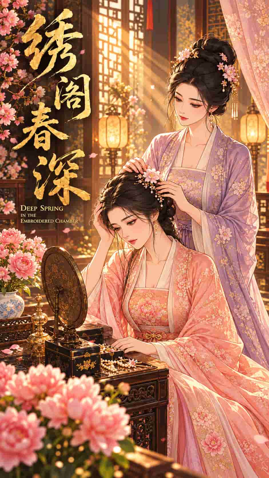 【AI成人漫剧】绣阁春深
