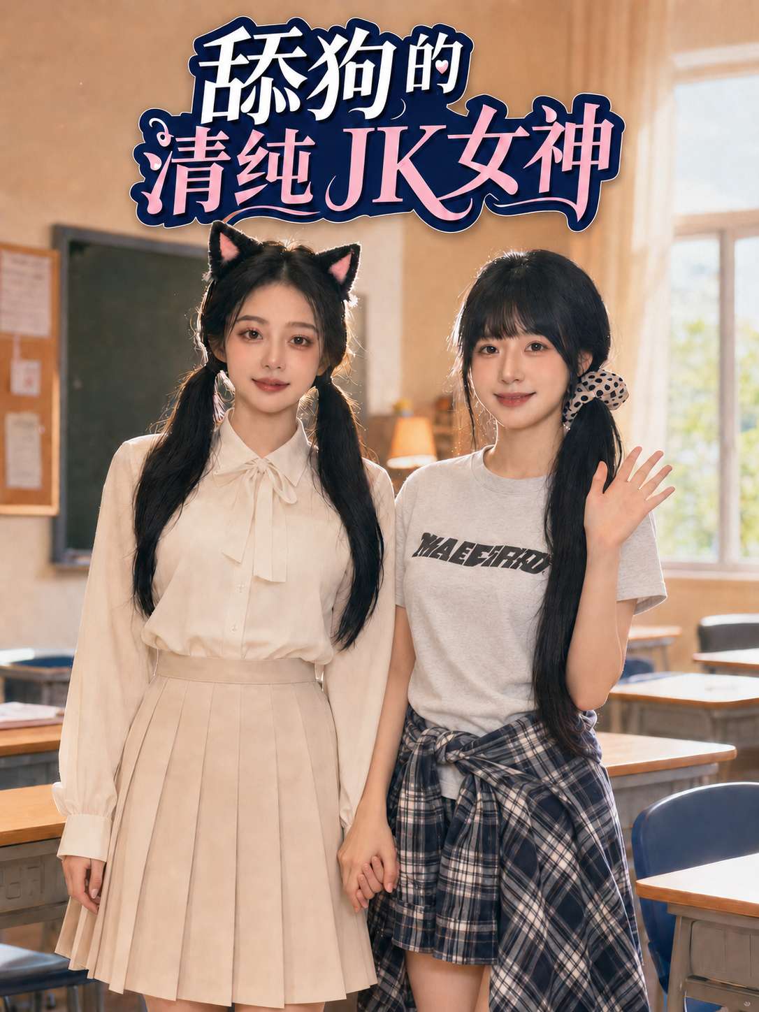【AI成人短剧】舔狗的清纯JK女神