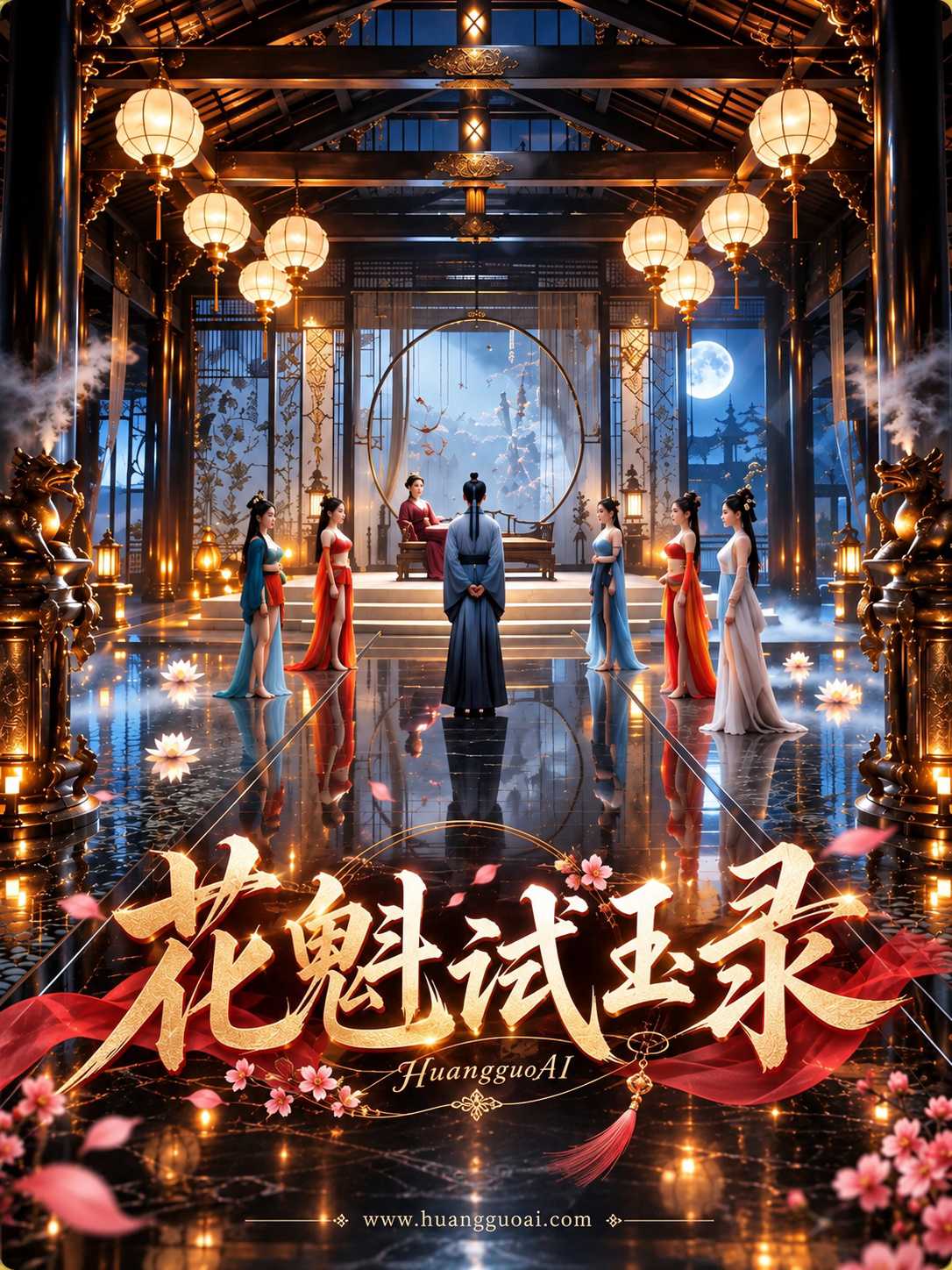 【AI成人短剧】花魁试玉录