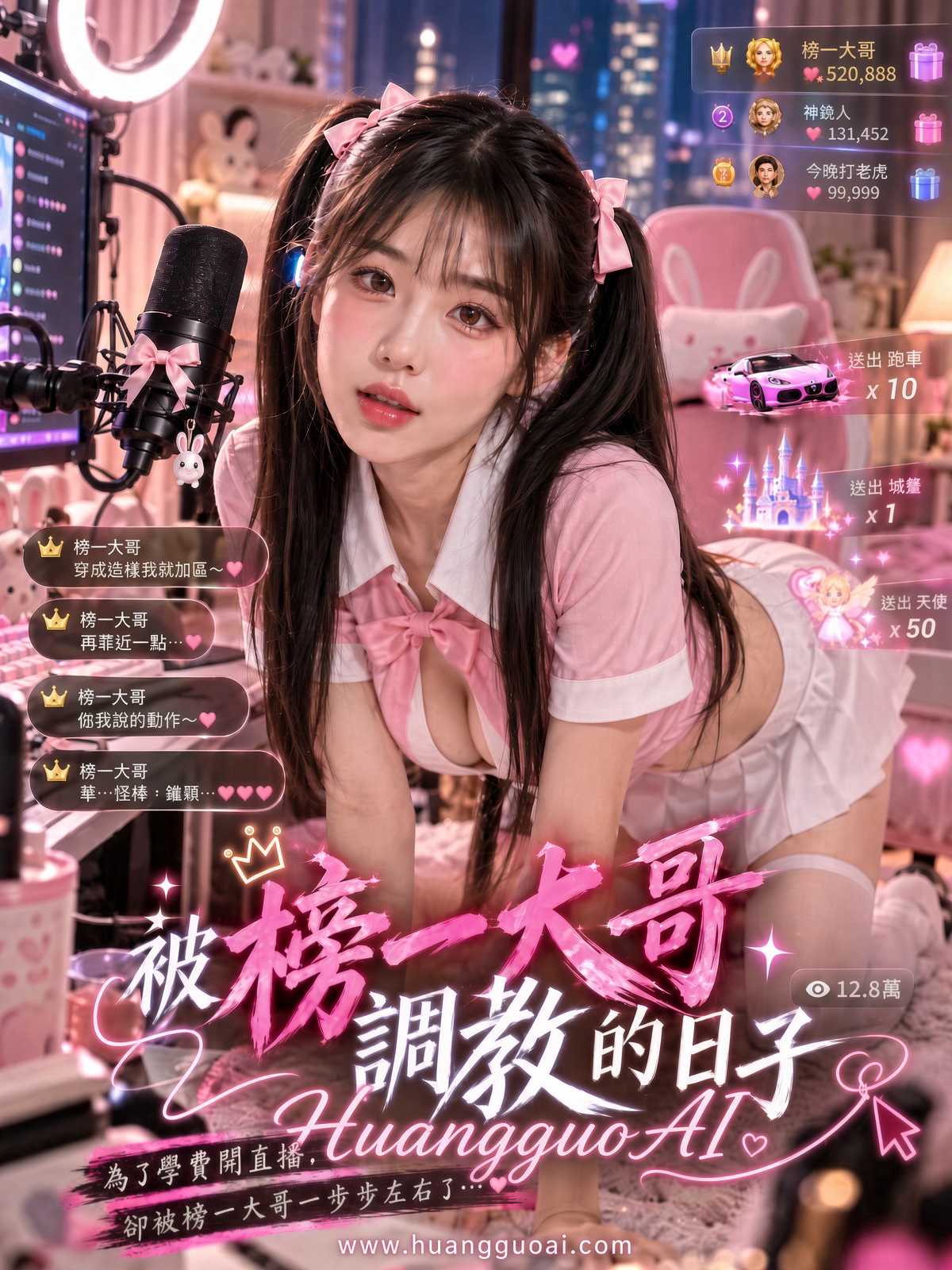【AI成人短剧】被榜一大哥调教的日子